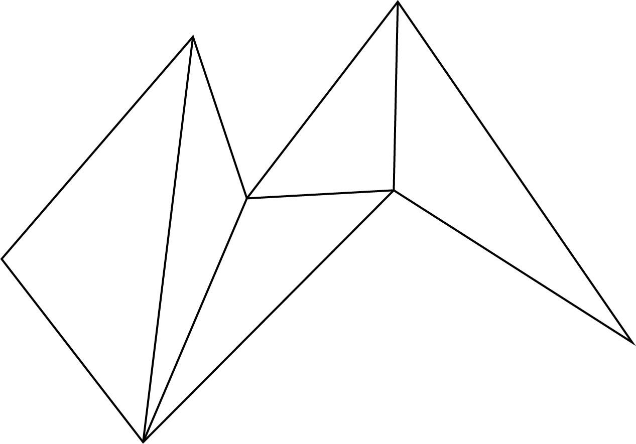 Result of triangle division